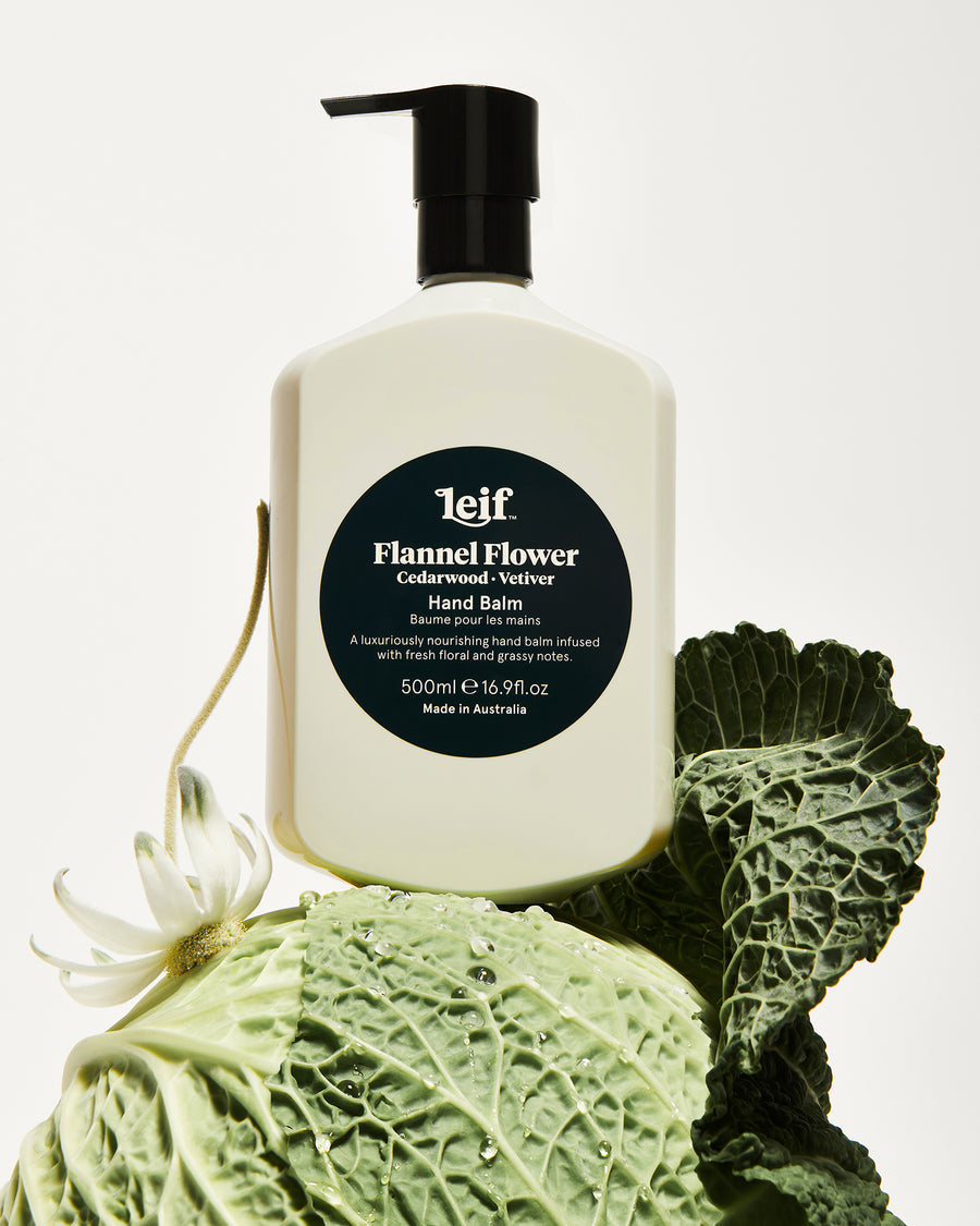 Leif Flannel Flower Hand Balm with Cedarwood and Vetiver