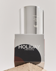 Limited Edition Silver Flannel Flower Candle