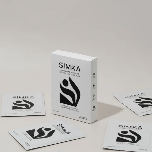 Simka Bio-Cellulose Facial Mask (4 Pack)