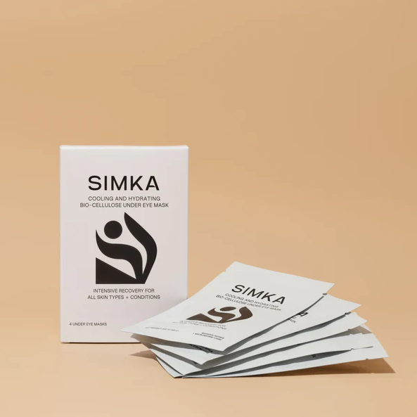 Simka Bio-Cellulose Under Eye Mask (4 Pack)