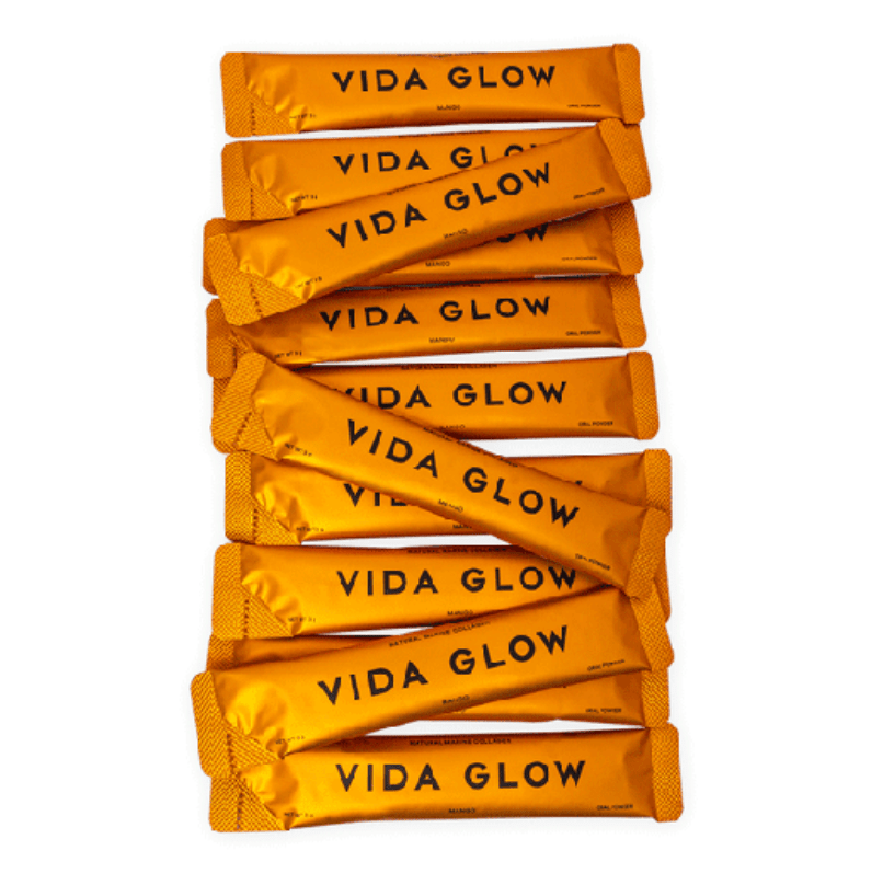 Vida Glow Natural Marine Collagen Sachets - Mango