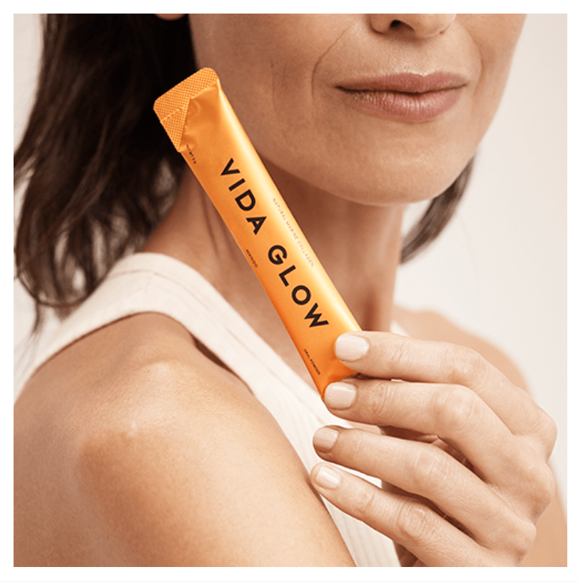 Vida Glow Natural Marine Collagen Sachets - Mango